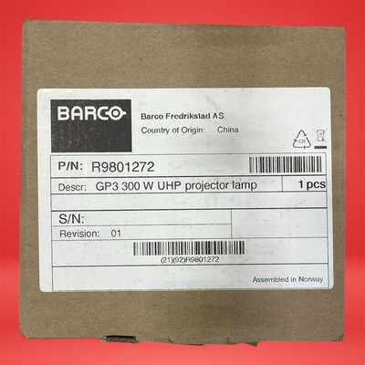 Barco R9801272 GP3 300W UHP OEM Projector Lamp Module Genuine Replacement