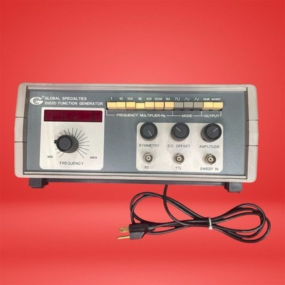 Global Specialties 1Hz-1MHz Function/Signal Generator Bench Lab Tested - Image 3