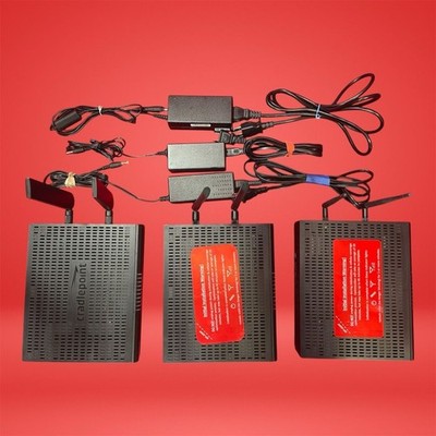 Lot 3 Cradlepoint AER1650LP4 4G LTE Dual-SIM Failover Gigabit Ethernet Router