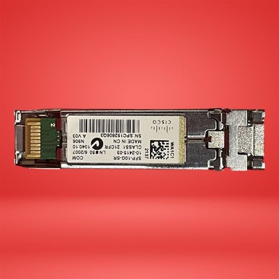 Lot 10x Cisco SFP-10G-SR 10GbE SFP+ SR Transceiver Modules 10-2415-03