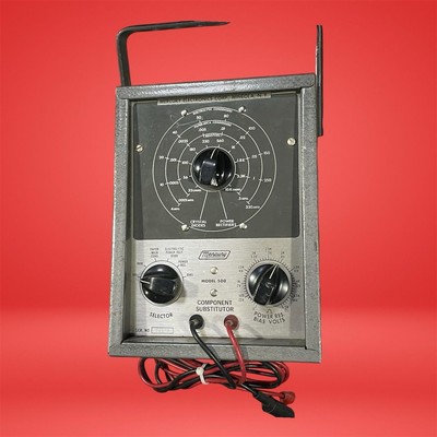Mercury Model 500 Component Substitutor Tube Radio Tester Vintage 1920s