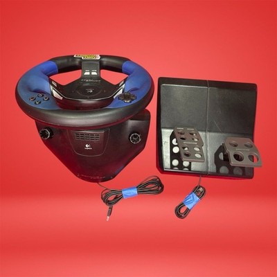 LOGITECH 863191-0000 Driving Force E-UC2 Feedback Racing Wheel And Pedals
