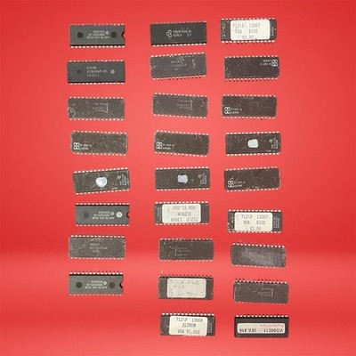 Vintage Mixed IC Chip Lot NOS Integrated Circuits Collection Rare