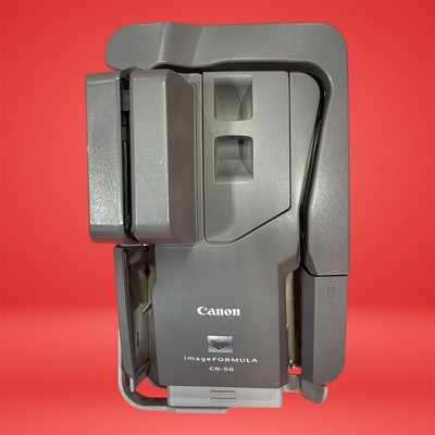 Canon imageFORMULA CR-50 High-Speed USB Check Scanner 50 DPM Ã¢â¬â Tested