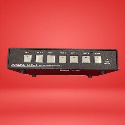 INLINE IN3566HR HIGH RESOLUTION VGA SWITCHER 6 IN 1 OUT