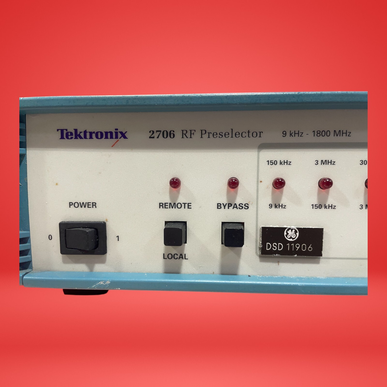 Tektronix 2706 RF Preselector 9kHz-1.8 GHz for 2712 Spectrum Analyzer WORKING - Image 2