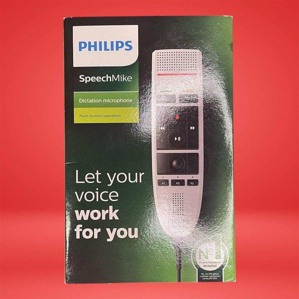 Philips SpeechMike Pro USB Dictation Microphone Noise-Canceling LFH3200/0 - Image 2