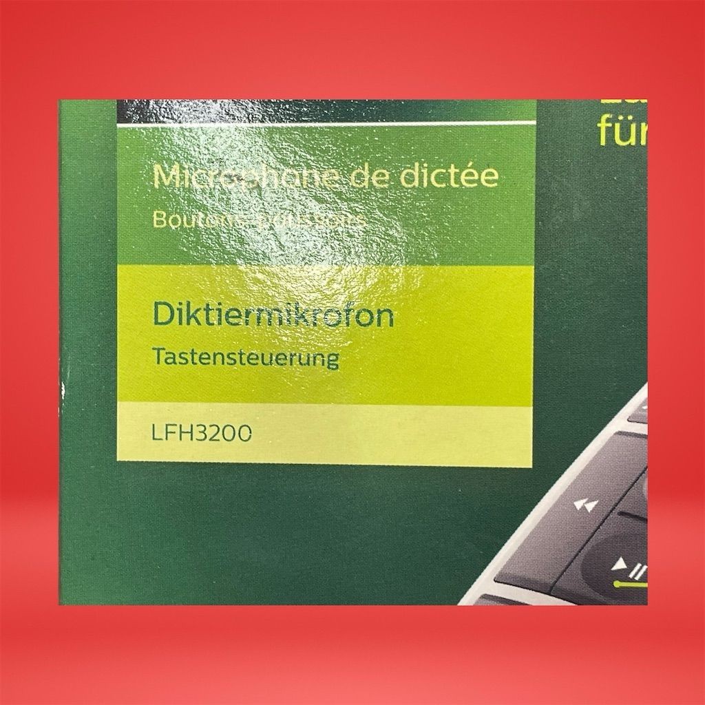 Philips SpeechMike Pro USB Dictation Microphone Noise-Canceling LFH3200/0 - Image 7