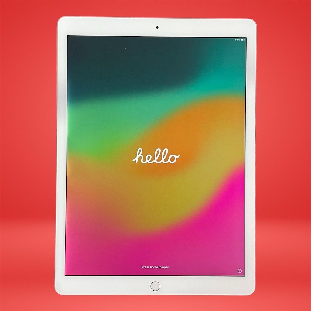 Apple iPad Pro 12.9" 64GB Storage Wi-Fi Tablet Silver Retina Display MQDC2LL/A