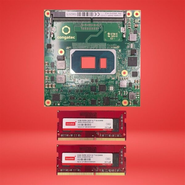 Congatec COM Express CPU Module 8GB DDR4 2400 RAM for Intel CPU 050310 A.2
