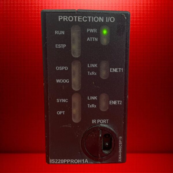 GE Mark VI IS220PPROH1A Rev C Protection I/O Module - Tested OEM