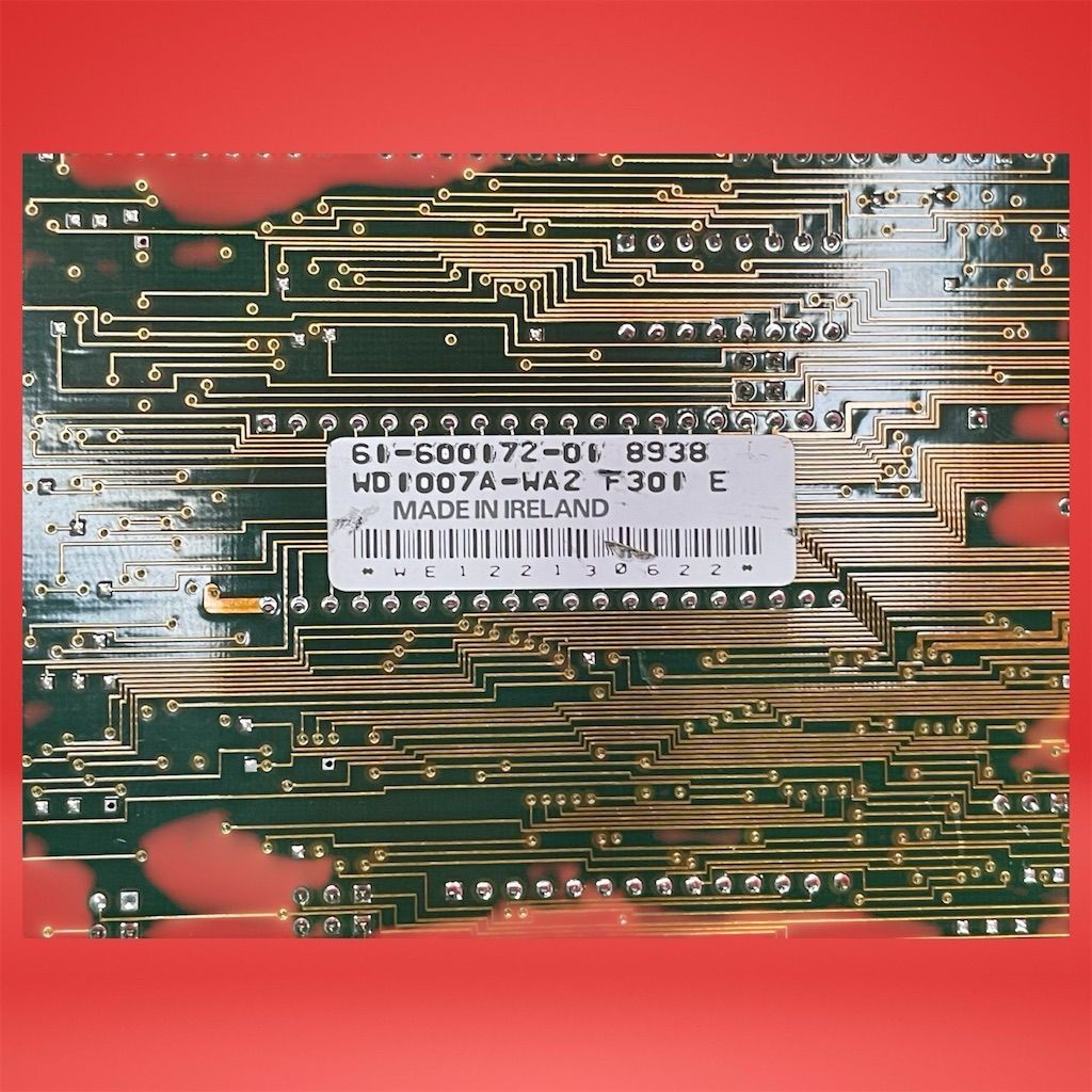 Vintage WD Hard Disk Controller Card WD1007A-WAH ISA 61-600172-01 - Image 4