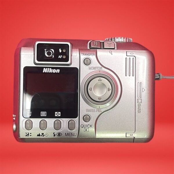 Nikon Coolpix 4300 Digital Camera 4MP Silver w/ Charger & Extra Battery