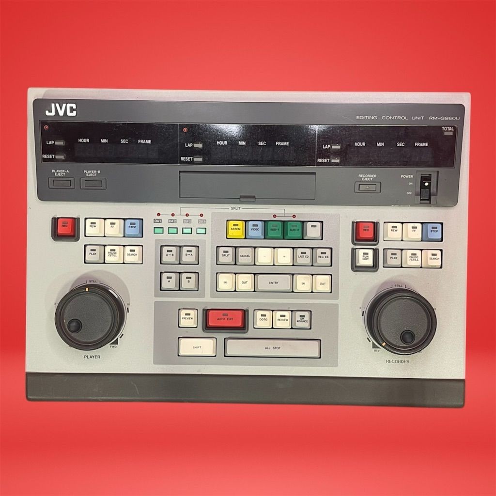 JVC EDITING CONTROL UNIT RM-G860U Film Audio Professional Equipment