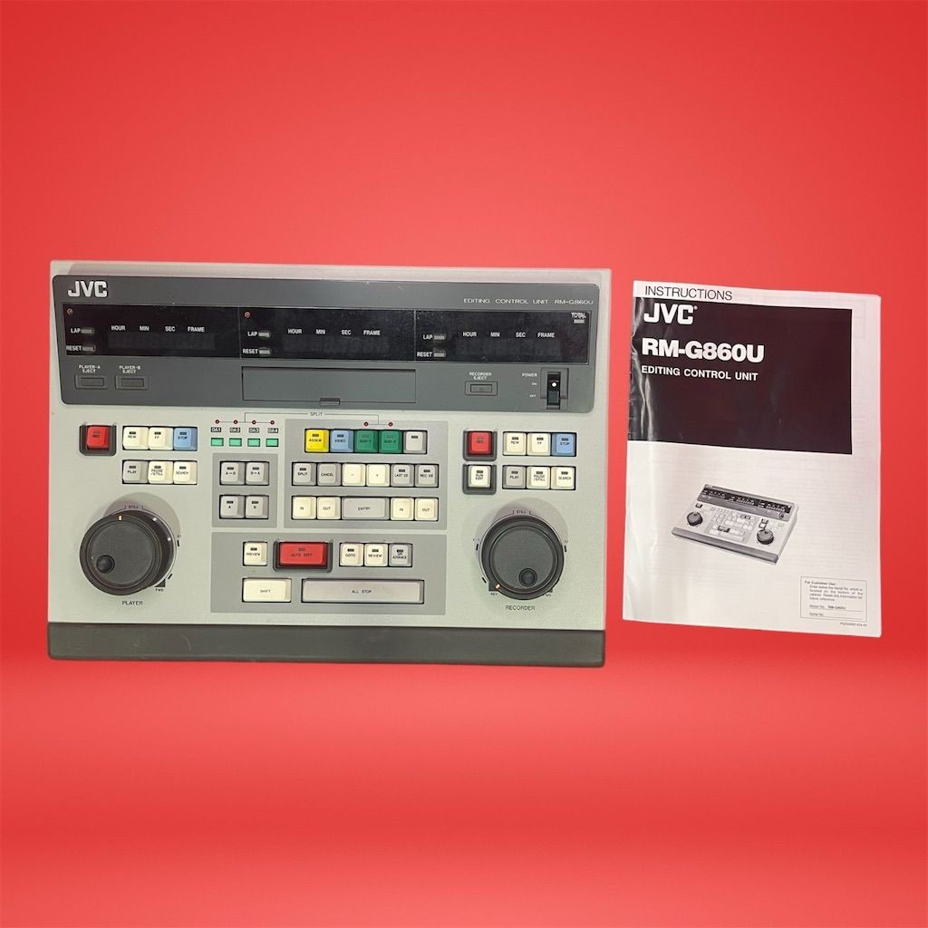 JVC EDITING CONTROL UNIT RM-G860U Film Audio Professional Equipment - Image 3