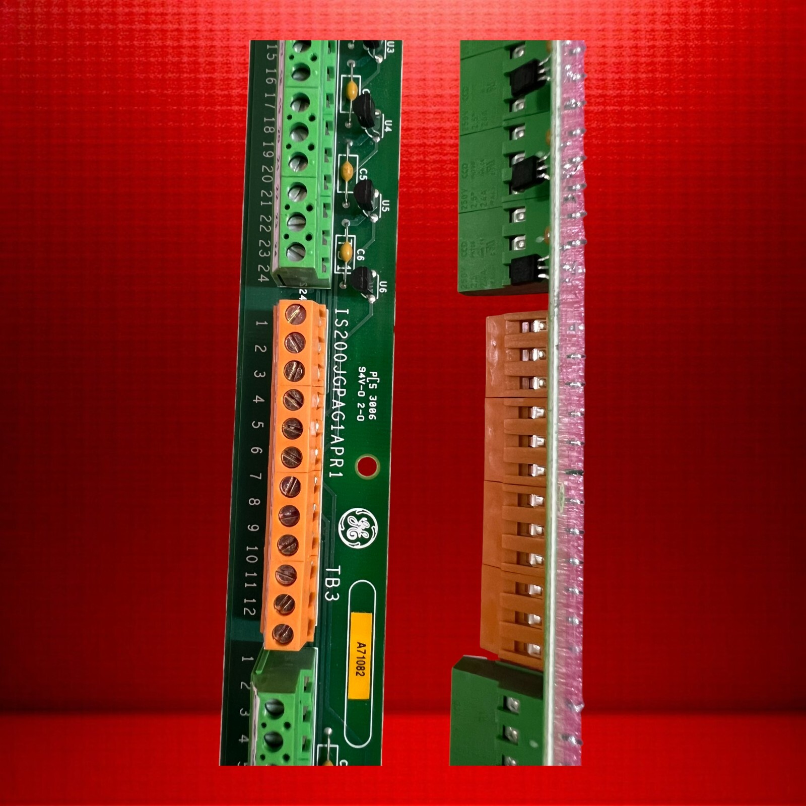 GE Mark VI IS200JGPAG1A Power & Ground Terminal Board | Genuine OEM USA - Image 2