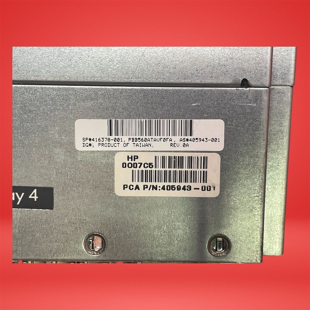 HP 403626-B21 4 GB Fibre Channel Pass-Thru Module for c-Class BladeSystem - Image 8
