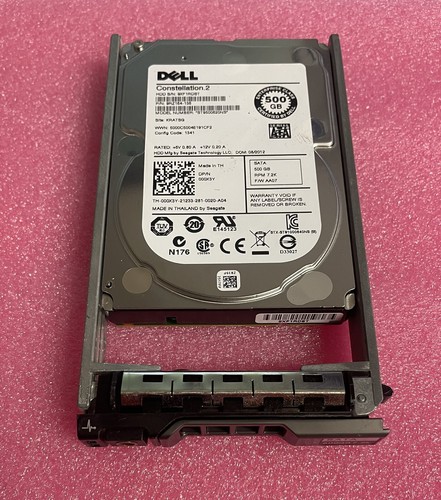 Dell 00X3Y 500GB 7200RPM 2.5in SATA 6Gb/s Enterprise HDD ST9500620NS - Image 2