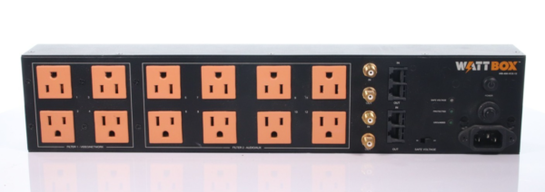WattBox WB-400-VCE-12 Sequencing Power Conditioner with Safe Voltage, 12 Outlet