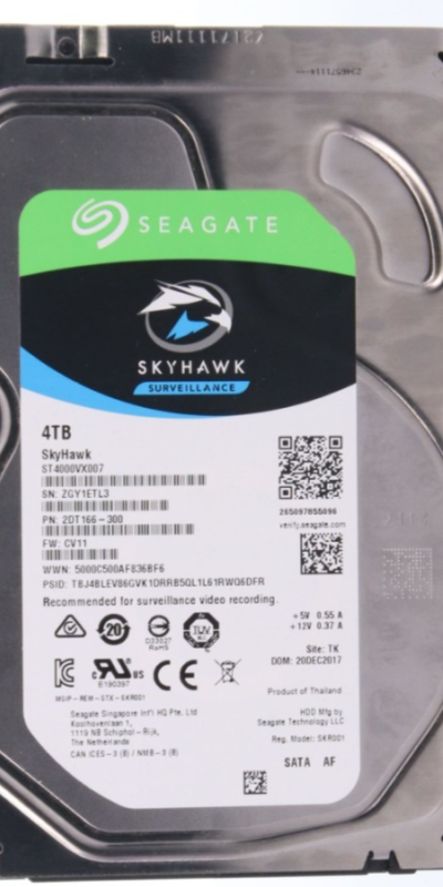 Seagate Skyhawk 4TB ST4000VX007 Surveillance SATA Hard Drive Used