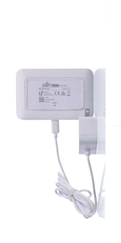 Ubiquiti UniFi USW-FLEX-MINI 5Port Smart Managed PoE Gigabit Switch W/AC Adapter