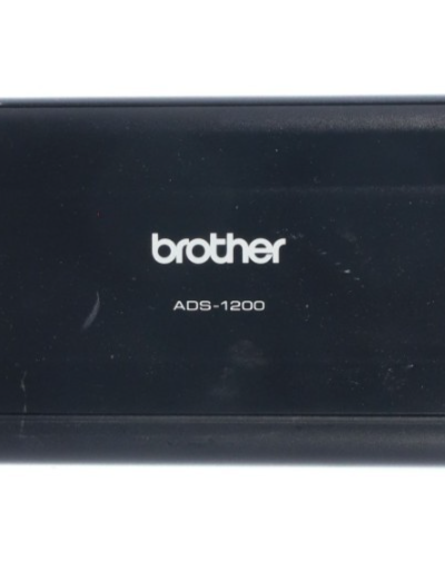Brother ADS-1200 High-Speed Compact Color Scanner w/ Cables & Case - Tested
