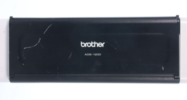 Brother ADS-1200 High-Speed Compact Color Scanner w/ Cables & Case - Tested