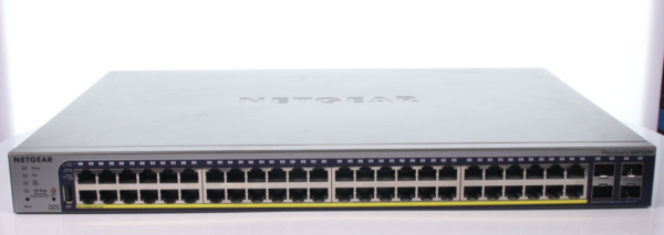 Netgear GS752TPv2 48-Port Gigabit PoE+ Smart Pro Switch 4 SFP Ports w/ Cord