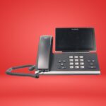 Lot of 5 Yealink SIP-T56A Smart Business Phone Black VOIP POE Touch Screen