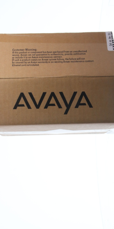 Avaya 9611G 8-Line 24-Button VoIP Gigabit Desk Phone W/ Stand and Handset Open B