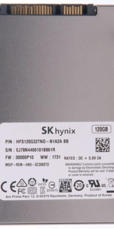 Lot of 3 SK HYNIX HFS120G32TND-N1A2A 2.5" 120GB SSD SATA III Solid State Drive