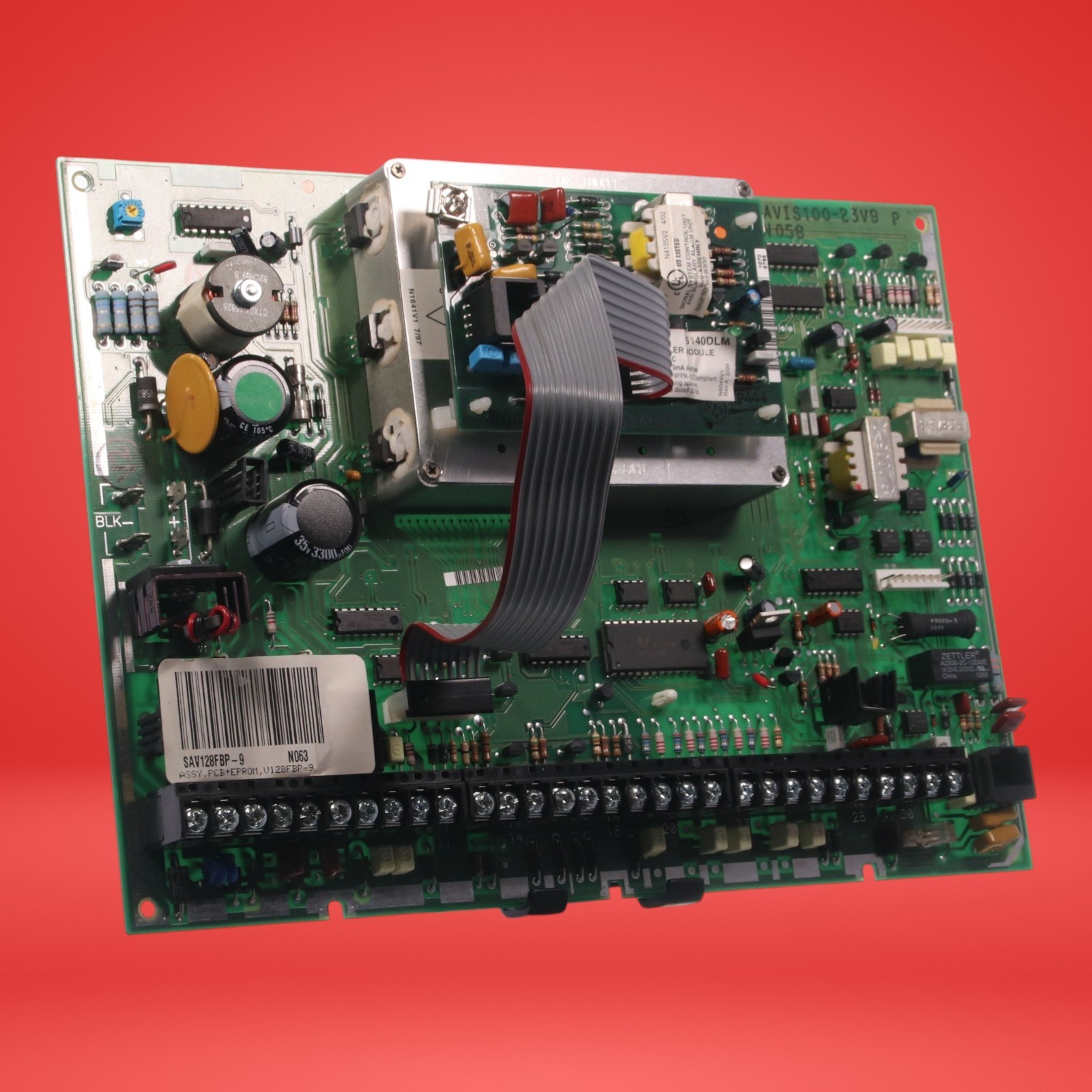 Honeywell SAV128FBP-9 Vista 128FBP Security Panel Control Circuit Board - Image 6