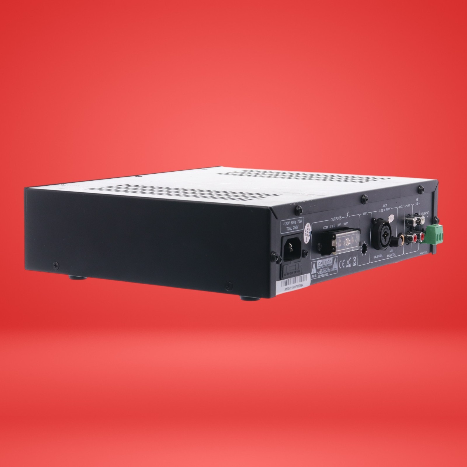 MCM Custom Audio MPA-40 Mixer Amplifier W/ Power Cord - Image 3
