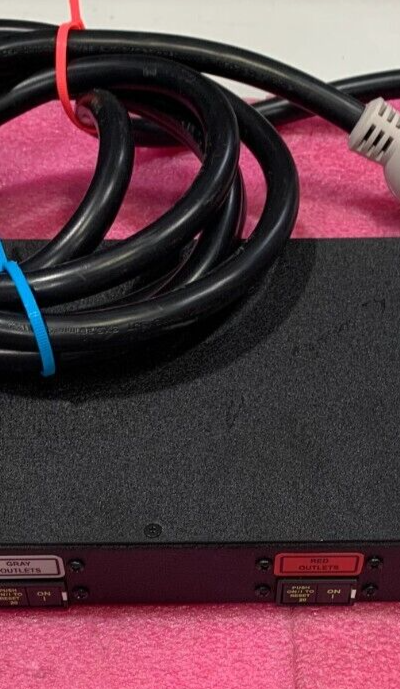 Geist XPR120-103D20TL6 Rack PDU 12-Outlet 24A 208V-240V Surge Protected Strip