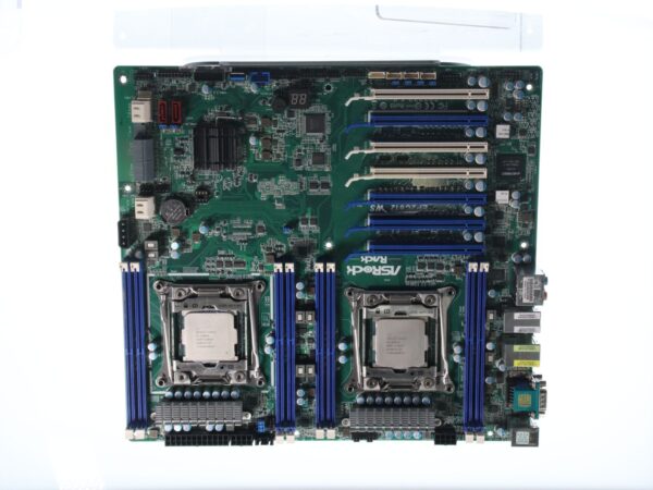 ASRock Rack EP2C612 WS Motherboard W/ 2x Intel Xeon E5-2630 v4 Processors