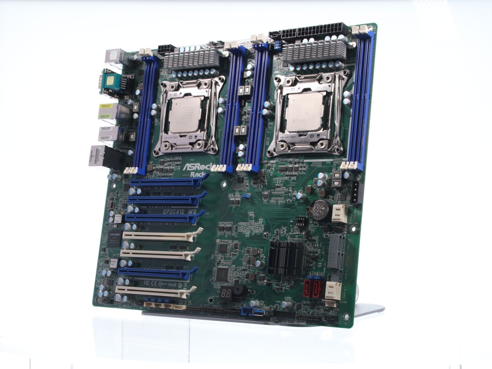 ASRock Rack EP2C612 WS Motherboard W/ 2x Intel Xeon E5-2630 v4 Processors - Image 2