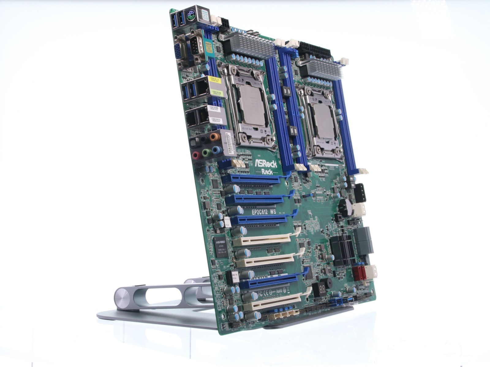 ASRock Rack EP2C612 WS Motherboard W/ 2x Intel Xeon E5-2630 v4 Processors - Image 11