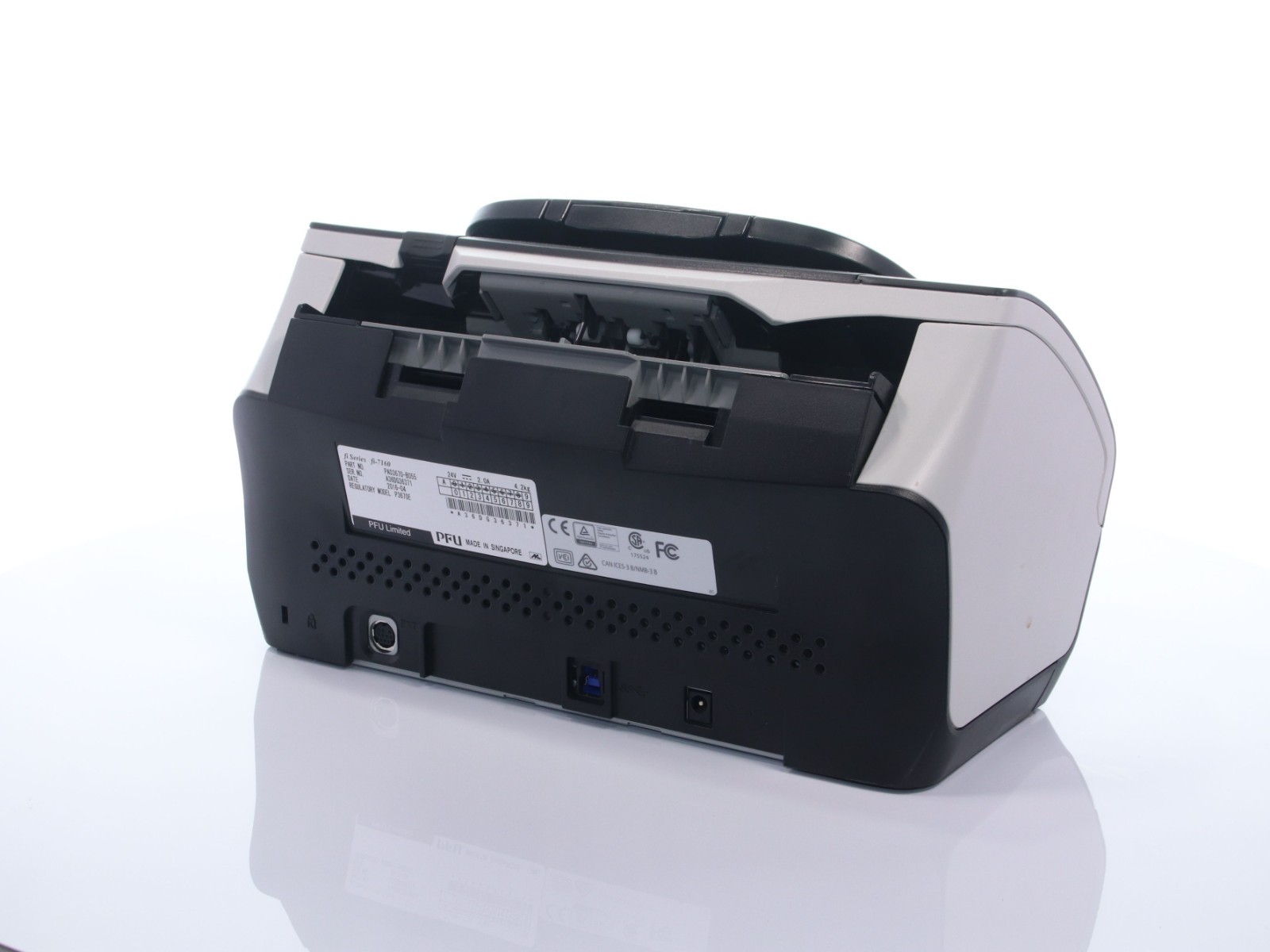 Fujitsu Fi-7160 Sheet-fed Color Document Scanner PA03670-B055 Scans: 13K - Image 8