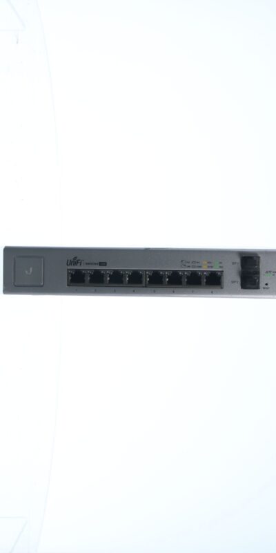 UBIQUITI US-8-150W 8-PORT UNIFI SWITCH MANAGED POE+ GIGABIT SWITCH W/ CORD