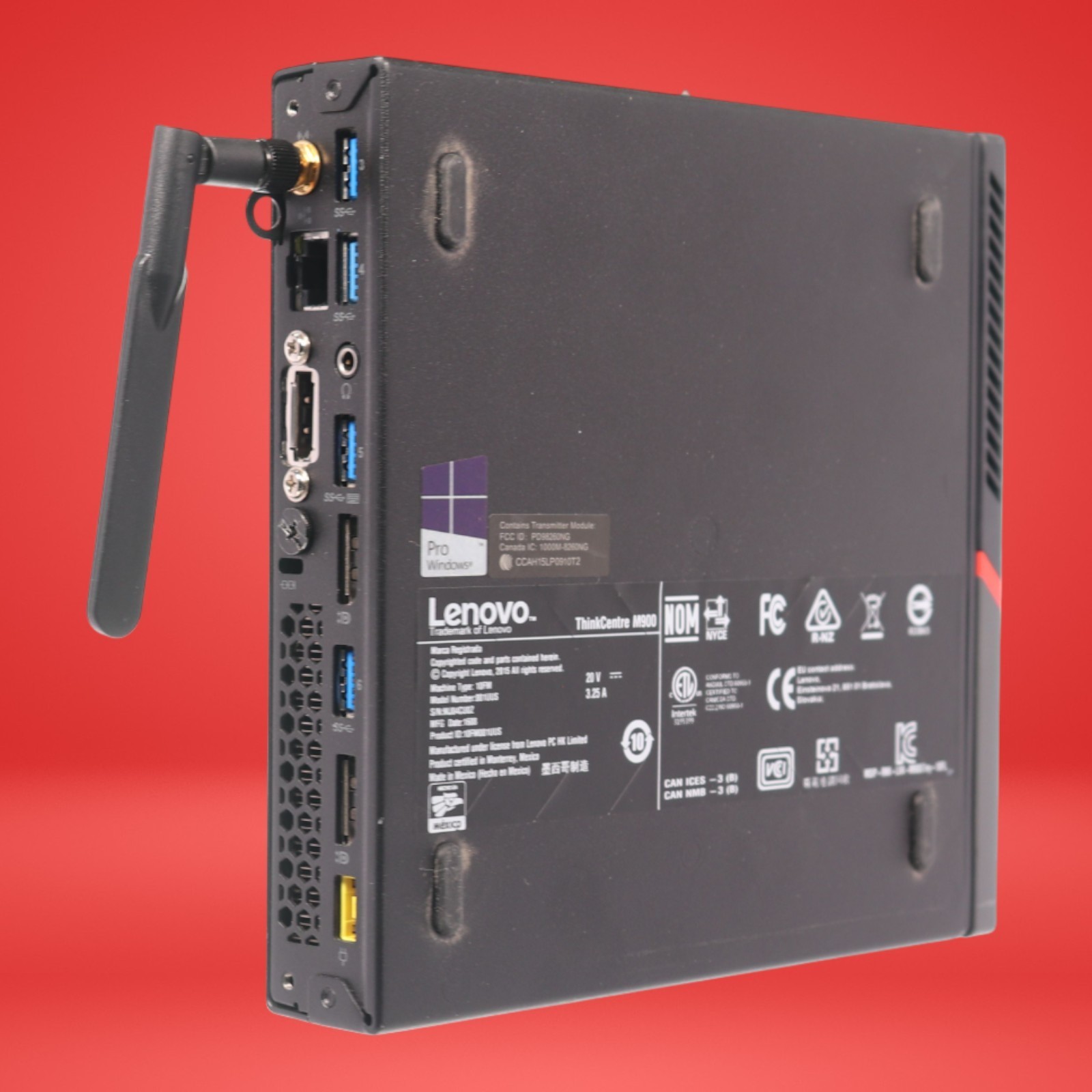 Lenovo ThinkCentre M900 Intel Core i5-6500T 16 Gb RAM 256 Gb SSD W/ AC Adapter - Image 6