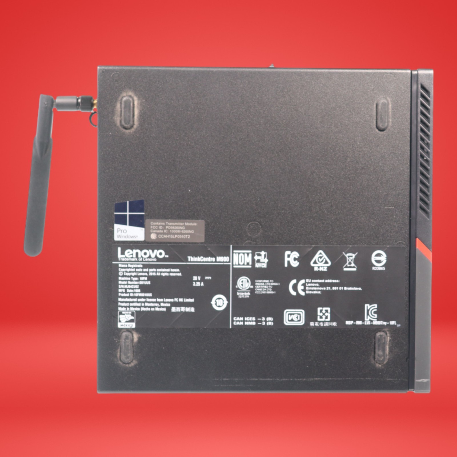 Lenovo ThinkCentre M900 Intel Core i5-6500T 16 Gb RAM 256 Gb SSD W/ AC Adapter - Image 7