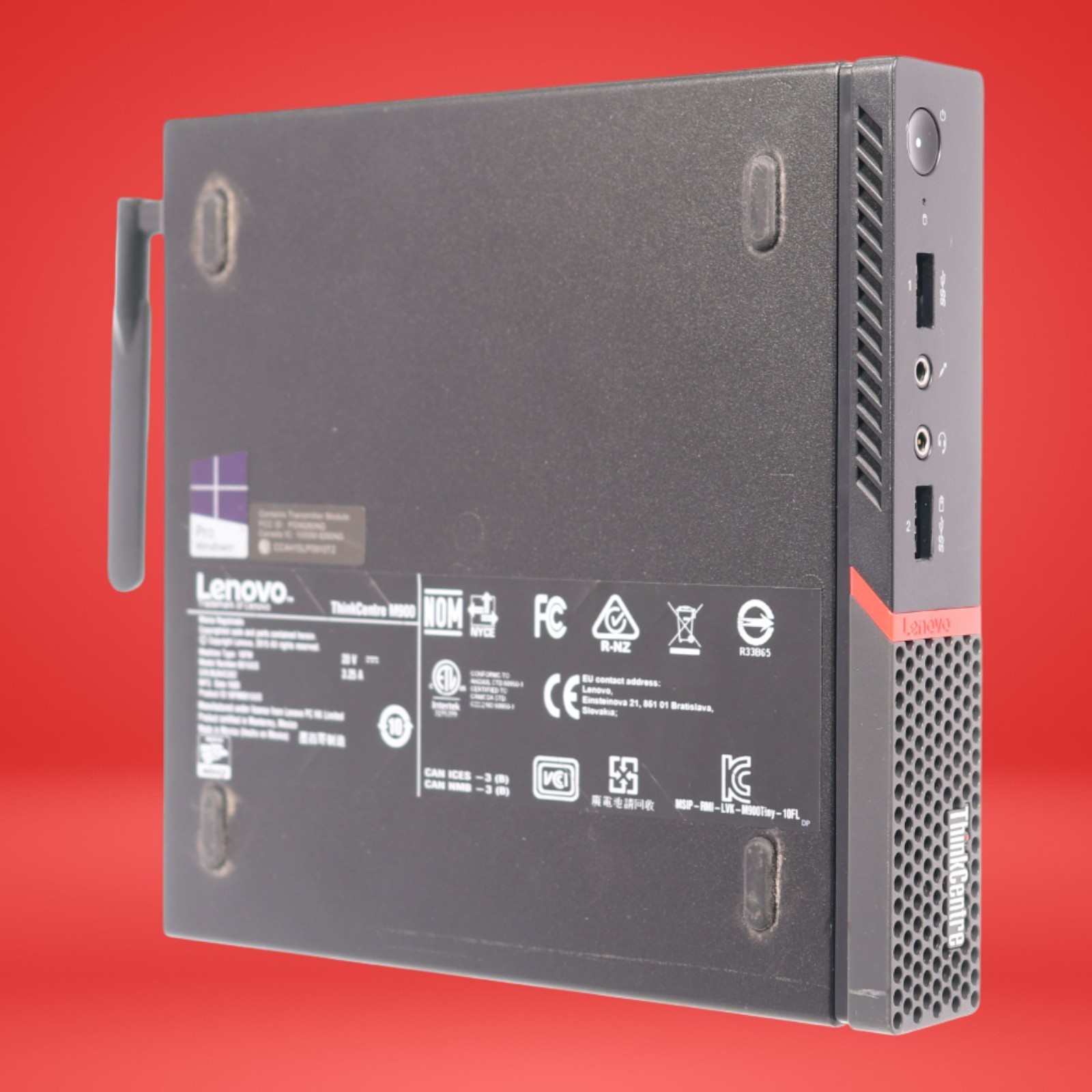 Lenovo ThinkCentre M900 Intel Core i5-6500T 16 Gb RAM 256 Gb SSD W/ AC Adapter - Image 8