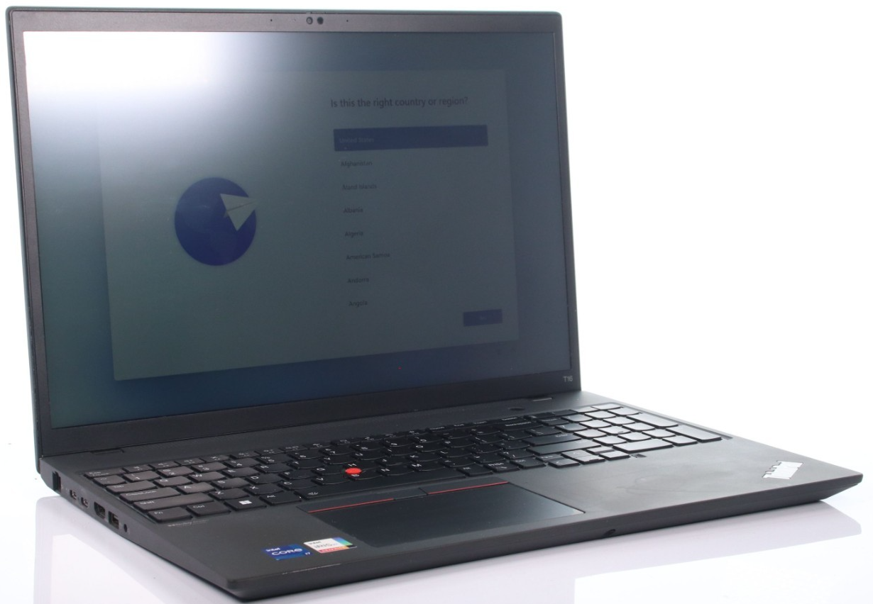 Lenovo ThinkPad T16 Gen 1 Intel Core i7-1260P 16GB RAM 512GB NVMe W11Pro