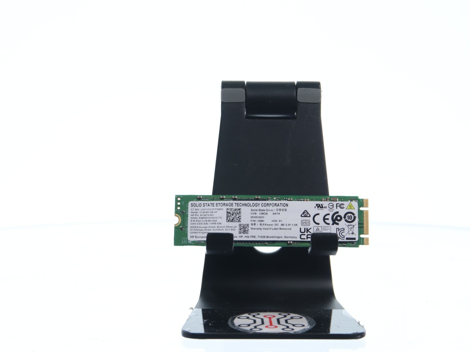 Lot of 8 HP - SSD CVB-8D128-HP 128Gb M.2 2280 SATAIII GRADE B M12672-001