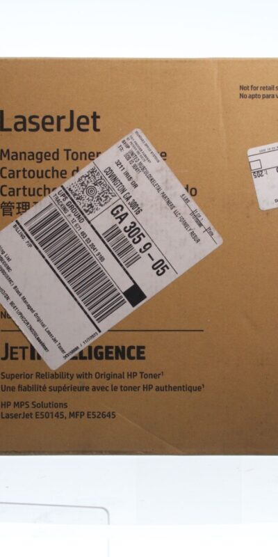 HP W9008MC BLACK LaserJet High Yield Toner Cart E50145 E52645 Sealed NEW