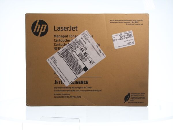 HP W9008MC BLACK LaserJet High Yield Toner Cart E50145 E52645 Sealed NEW
