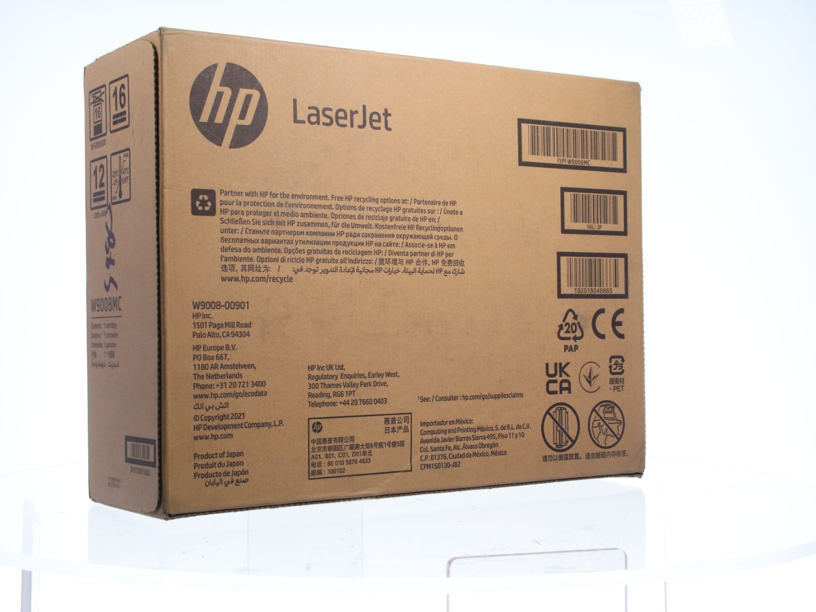 HP W9008MC BLACK LaserJet High Yield Toner Cart E50145 E52645 Sealed NEW - Image 6