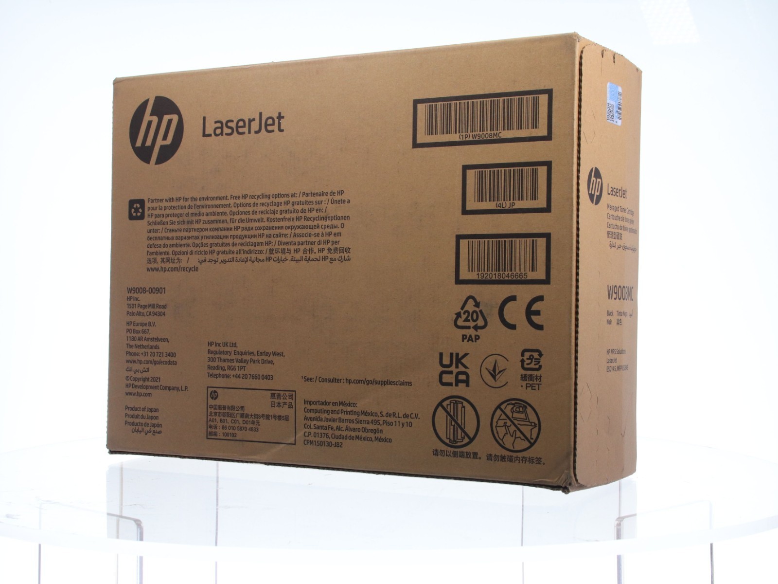 HP W9008MC BLACK LaserJet High Yield Toner Cart E50145 E52645 Sealed NEW - Image 8