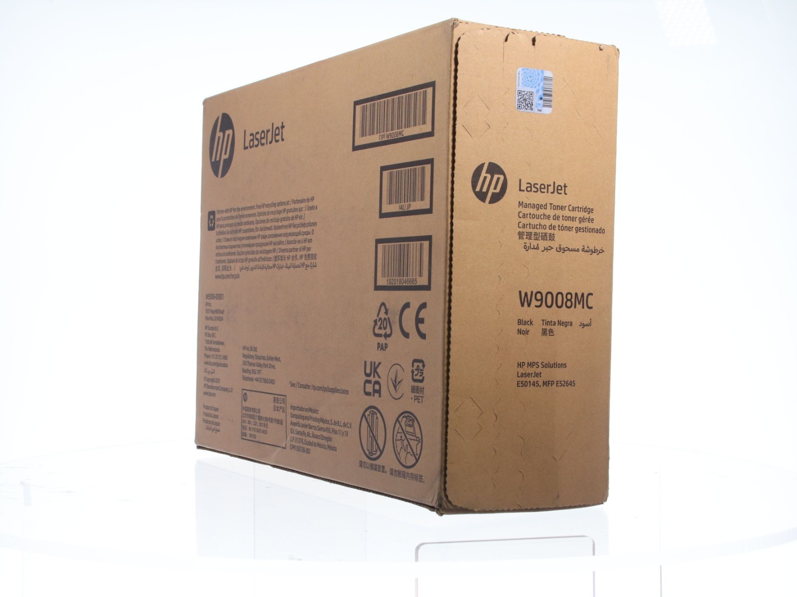 HP W9008MC BLACK LaserJet High Yield Toner Cart E50145 E52645 Sealed NEW - Image 9