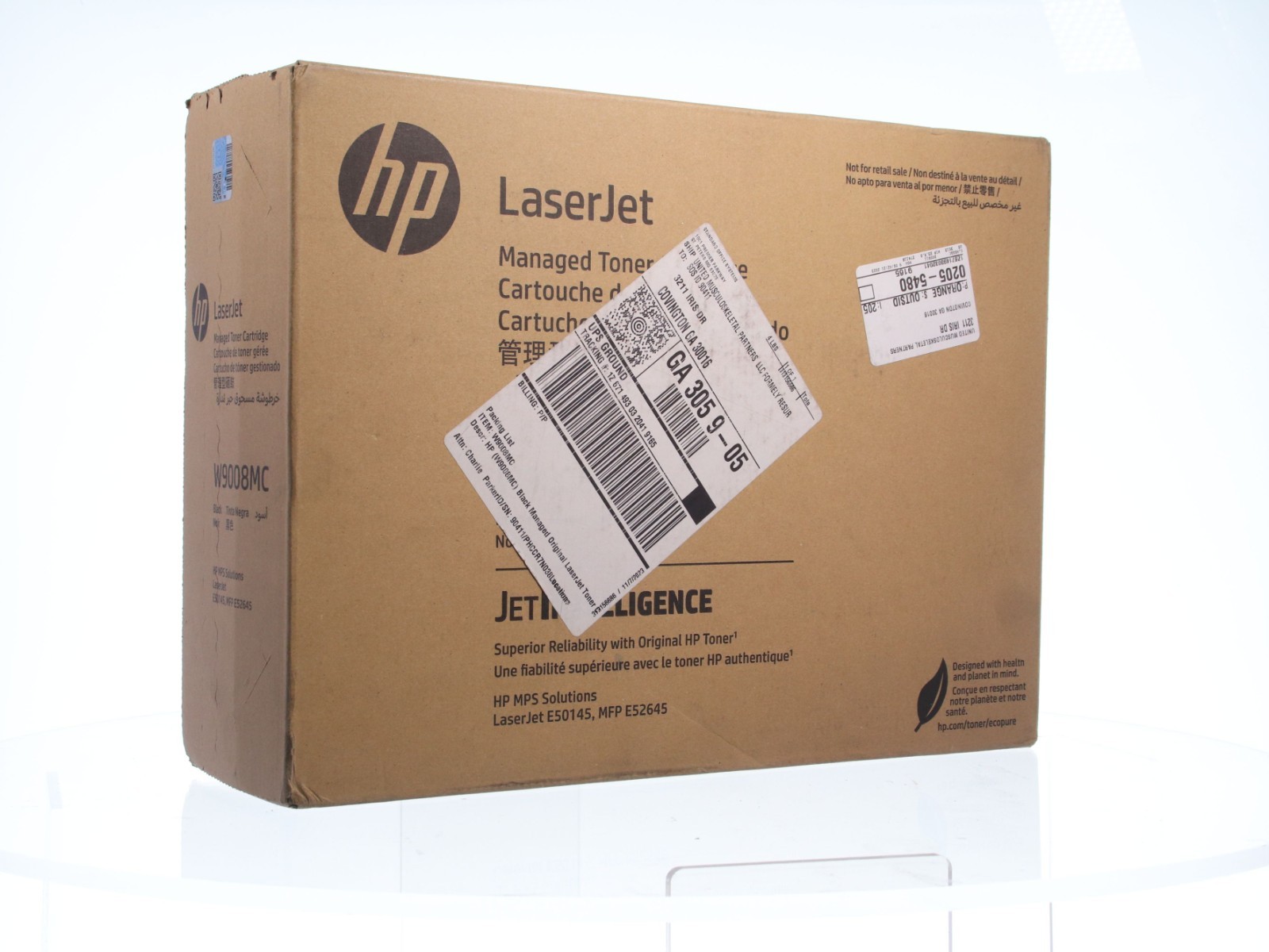 HP W9008MC BLACK LaserJet High Yield Toner Cart E50145 E52645 Sealed NEW - Image 12